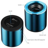 Bluetooth Speaker, JETech&reg; Portable Mini Wireless Bluetooth 4.0 Speaker High-Def Sound for iPhone, iPad, Samsung... N5