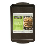 casaWare Excel Cookie/Jelly Roll 10 x 15-Inch Pan Ceramic Coated NonStick (Silver Granite) N2
