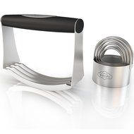 BakeitFun Biscuit Cutter | 100% Stainless Steel Cookie Cutter in 4 Sizes | Keep The Smile On Your Kids&#039; Faces...