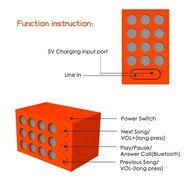 IPX5 Waterproof Bluetooth Speaker, J&amp;L Mini Sports Wireless Speaker, Hands Free Calling with Selfie Function