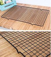 Drhob 1pc Bakeware baking bread cake cooling rack cool black nonstick rack cold air network