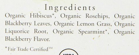 Choice Organic Mango Ceylon Tea with Vanilla, 20 Count Box N34