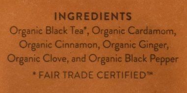 Choice Organic Mango Ceylon Tea with Vanilla, 20 Count Box N53