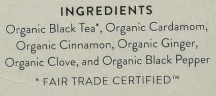 Choice Organic Mango Ceylon Tea with Vanilla, 20 Count Box N89