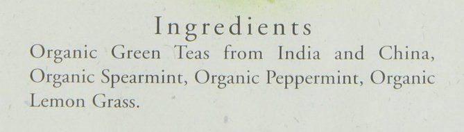 Choice Organic Mango Ceylon Tea with Vanilla, 20 Count Box N102