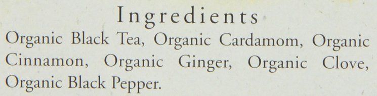 Choice Organic Mango Ceylon Tea with Vanilla, 20 Count Box N104