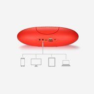 Aolyty Portable Mini Rugby Shape Wireless Bluetooth Speaker with Microphone Support FM &amp; TF Card Music Play Black N10