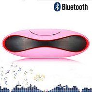 Aolyty Portable Mini Rugby Shape Wireless Bluetooth Speaker with Microphone Support FM &amp; TF Card Music Play Black N25