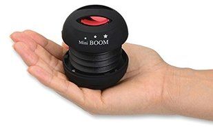 Mini Boom Mini Portable Speaker High Quality Hamburger Speaker Iphone Android Phones Tablet Pc - Black N4