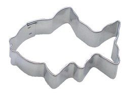 R&amp;M Fish 3&quot; Cookie Cutter in Durable, Economical, Tinplated Steel