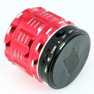 ANRANK BS64790AK Portable Mini Super Bass Stereo Bluetooth Speakers Metal Steel Wireless Audio Player With Mic... N2