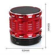 ANRANK BS64790AK Portable Mini Super Bass Stereo Bluetooth Speakers Metal Steel Wireless Audio Player With Mic... N4