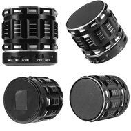 ANRANK BS64790AK Portable Mini Super Bass Stereo Bluetooth Speakers Metal Steel Wireless Audio Player With Mic... N12