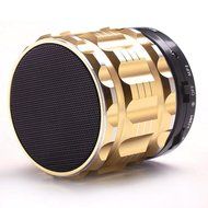 ANRANK BS64790AK Portable Mini Super Bass Stereo Bluetooth Speakers Metal Steel Wireless Audio Player With Mic... N15