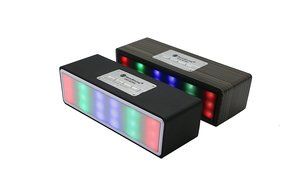 Bluetooth Speakers, Portable Wireless Stereo Speaker with 7 LED Visual Modes and Build-in Microphone Support Hands-free... N5