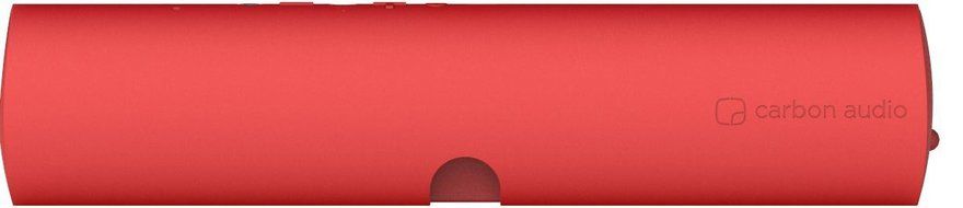Carbon Audio Zooka Wireless Speaker for iPad/iPhone/iPod - Red (ZWW-2RD)