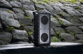 Urban Beatz TUNDRA 10W Rugged Water Resistant Wireless Bluetooth Speaker. Shock Resistant and Weatherproof Outdoor... N8