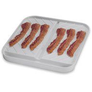 Nordic Ware Microwave Medium Slanted Bacon Tray N2
