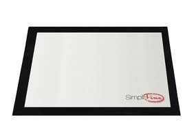 SimpliFine Baking Liner, Reusable Silicone Baking Mat Sheet Professionals Prefer, Best Half Size Heat Resistant...