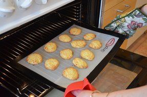 SimpliFine Baking Liner, Reusable Silicone Baking Mat Sheet Professionals Prefer, Best Half Size Heat Resistant... N6