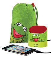 Kermit The Frog Portable Rechargeable Speaker with Carrying Case for MP3 Players/iPhone/iPad, DK-M63 N2