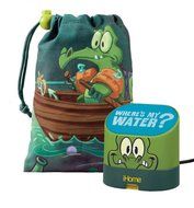 Kermit The Frog Portable Rechargeable Speaker with Carrying Case for MP3 Players/iPhone/iPad, DK-M63 N7