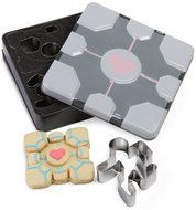 Portal Companion Cube Cookie Cutters (Set of 8) - Officially Licensed Novelty Cookie Cutters Based on the Portal...