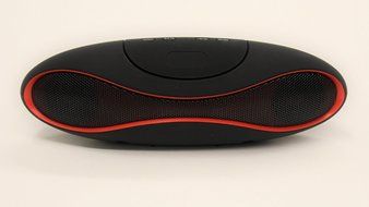 PowerMoxie Ultra-Portable, Wireless Bluetooth Speaker, 360 Degree Surround Sound, Iphone Ipod Ipad (Matte Black) N2