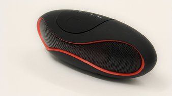 PowerMoxie Ultra-Portable, Wireless Bluetooth Speaker, 360 Degree Surround Sound, Iphone Ipod Ipad (Matte Black) N5