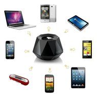 PINGKO Best Portable Built-in Microphone for Hands-Free Phone Call Mini High-end Stereo Diamond Bluetooth Wireless... N3