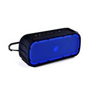 TimoLabs Corbett I S (2nd Gen), Rugged and Waterproof Wireless Bluetooth Speaker (Blue) N4