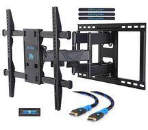 Mounting Dream MD2298 Premium TV Wall Mount Bracket with Full Motion Articulating Arm (18.5" Extension) for most...
