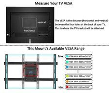 Mounting Dream MD2298 Premium TV Wall Mount Bracket with Full Motion Articulating Arm (18.5" Extension) for most... N4