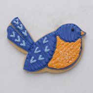 Bird Cookie and Fondant Cutter - Ann Clark - 4.1 Inches - US Tin Plated Steel N3