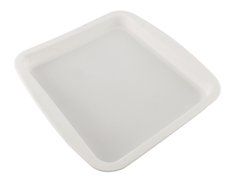 NoGoo Silicone Covered Metal Oven Baking Tray - Multiple Sizes (Large 12in x 12.5in) N2
