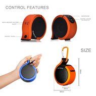 Premium Mini Bluetooth Speaker Portable by BOOMER VIVI Loud Voice With Subwoofer, Up To 8 hrs, Pocket Size For... N12