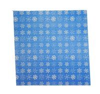 Regency Wraps RW376SNFK-D-50 Treat Sheets, Festive Snowflake Pattern, Set of 50 Liners