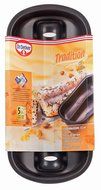 Dr. Oetker Tradition 31 cm Non-Stick Bakeware Stollen Mould, Black N3