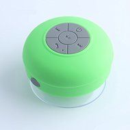 J-DEAL&reg; Hd Water Resistant Bluetooth 3.0 Shower Speaker Handsfree Portable Speakerphone with Built-in Mic, 6hrs... N10