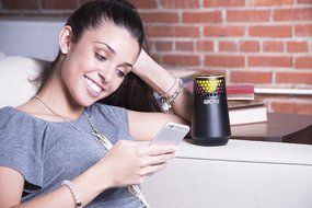 808 HEX LIGHT Wireless Speaker - Black
