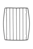 Mrs. Anderson&rsquo;s Baking Professional Baking and Cooling Rack, Heavyweight Chrome, 10-Inches x 18-Inches N5