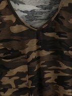 AIMTOPPY Fashion Women Camouflage Print Loose Short Sleeve Blouse Casual Tops T-Shirt (M, Camouflage) N3