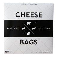 Formaticum Bundle - Cheese Storage Bags, Cheese Storage Paper, Adhesive labels (15 Count) N3