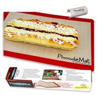 THE ORIGINAL PHOODIEMAT - Premium Silicone Baking Mat/Pastry Mat &amp; Cookie Sheet/Baking Sheet Liner - Includes... N5