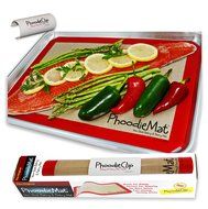 THE ORIGINAL PHOODIEMAT - Premium Silicone Baking Mat/Pastry Mat &amp; Cookie Sheet/Baking Sheet Liner - Includes... N7