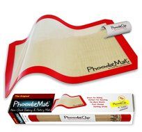 THE ORIGINAL PHOODIEMAT - Premium Silicone Baking Mat/Pastry Mat &amp; Cookie Sheet/Baking Sheet Liner - Includes... N10