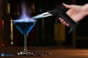 Safest Culinary Torch - Professional Cooking Torch - Best Summer Chef Gift BBQ Tool - Butane Kitchen Blow Torch... N3