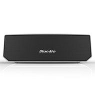Bluedio Portable Bluetooth Wireless Stereo Speaker with Microphone-silver N3