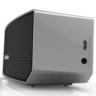 Bluedio Portable Bluetooth Wireless Stereo Speaker with Microphone-silver N5