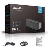 Bluedio Portable Bluetooth Wireless Stereo Speaker with Microphone-silver N7